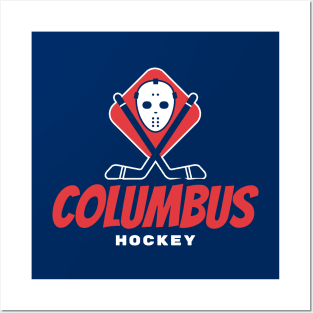 columbus blue jackets hockey Posters and Art